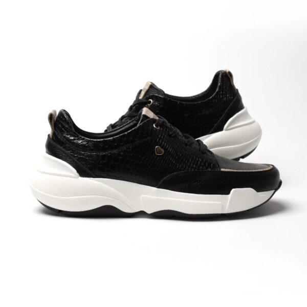 Zapatilla Dama Ferrara Negro - Imagen 2