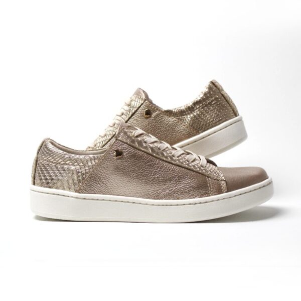 Zapatilla Dama Florencia Dorado - Imagen 2