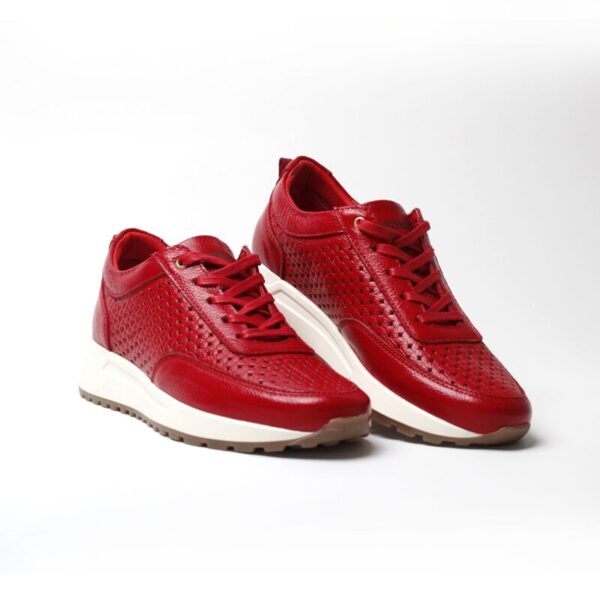 Zapatilla Dama Venecia Rojo - Imagen 3