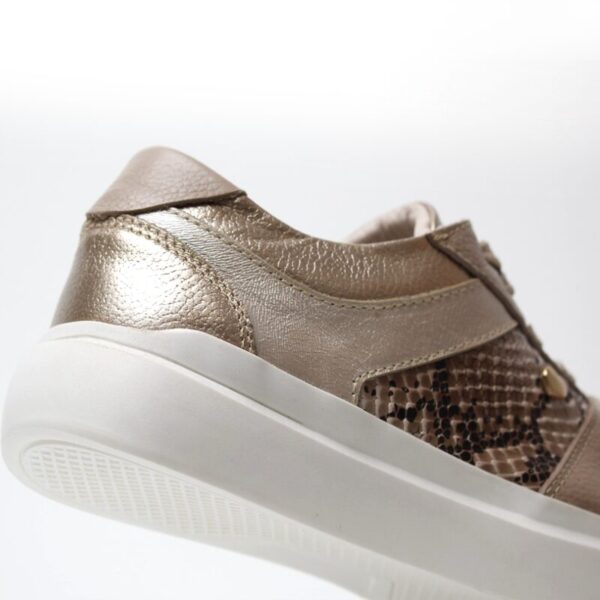 Zapatilla Dama Verona Dorado - Imagen 3